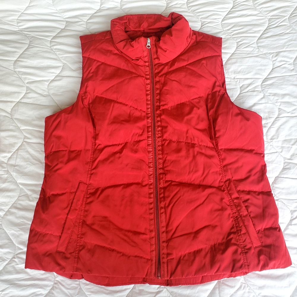 Lands' End Feather Down Vest